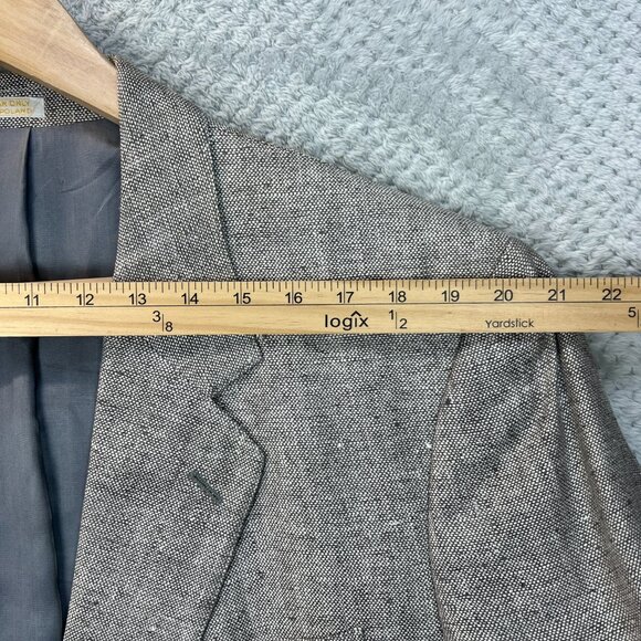 ANDRÉ VILLARD Paris Mens Blazer Donegal Tweed Classic Tailored Sport Coat 46L - Picture 13 of 16